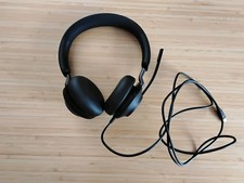 Jabra Evolve2 40 Wired Stereo Headset UC, USB-C - Black Open Box
