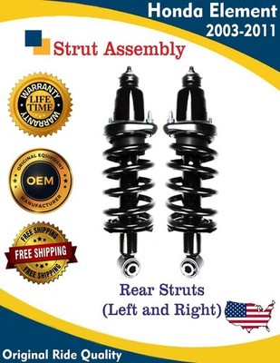 Premium Quality OE Rear Struts For 2003-2011 Honda Element Lifetime Warranty