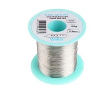 Weller Wire, 0.3mm Lead Free Solder, 217°C Melting Point