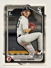 2024 1st Bowman Paper Hagen Smith Chicago White Sox 