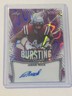 JABARI MACK /7 Purple Lazer 2025 Leaf Vivid Bursting Talent TA-JM1 Auto SSP