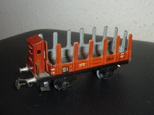 MÄRKLIN URALT 00 800 RUNGENWAGEN 372 MIT BREMSERHAUS