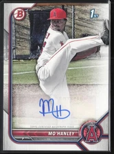 Mo Hanley Auto 2022 Topps 1st Bowman Base #PPA-MH