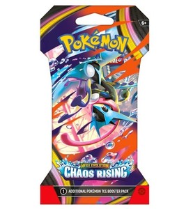 Pokemon ME4 Mega Evolution Chaos Rising Sleeved Booster Pack | Mega Greninja 1pc