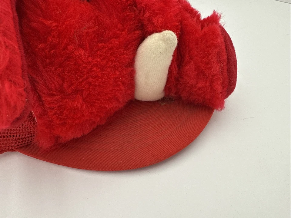 Vtg Arkansas Razorback Boars Head  Baseball Cap Hat Trucker Wilkinson Mfg 80s - Image 3 of 4