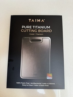 NIB TAIMA PURE TITANIUM CUTTING BOARD SIZE L