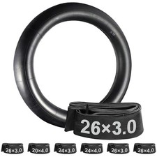 2 Pack Fat Bike Inner Tubes 26x3.0 with 32mm Schrader Valve