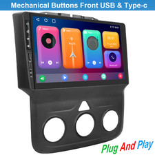 For Dodge Ram 1500 2500 3500 2013 2014-2018 9''Car Radio Player Android 15 GPS