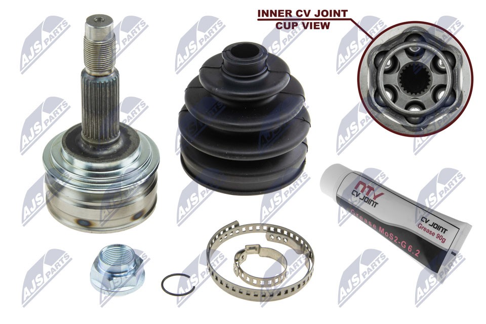 Fits NTY NPZ-TY-101 EXTERNAL JOINT TOYOTA YARIS 1.3 05- /ATM/  ⭐UK Stock⭐