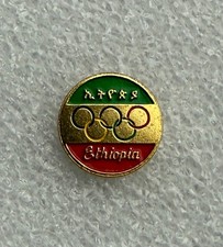 ETHIOPIA pin badge Olympic NOC 1970 Generic
