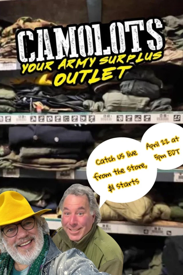 Shop the Surplus. Save the Planet. Apr. 22 5pm