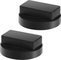 2 StüCke Wagenheber Gummiauflage, Jack Pad, Auto Jack Gummi Pad, Universal Gummi