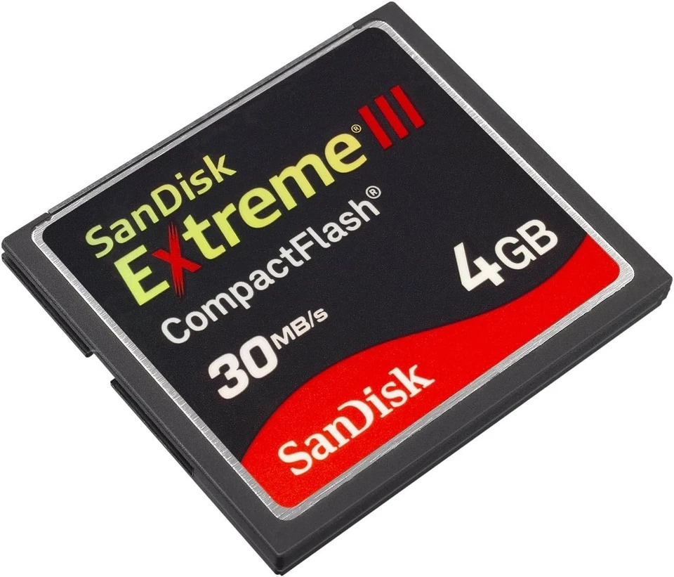 SanDisk 4GB Extreme III CompactFlash Card - Image 2 of 2