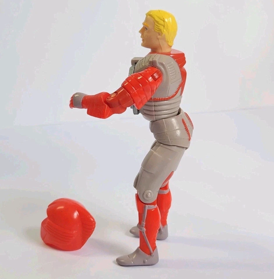 Casco de colección 1987 Hasbro Visionaries Witterquick holográfico placa de pecho guepardo Foto 4 de 4