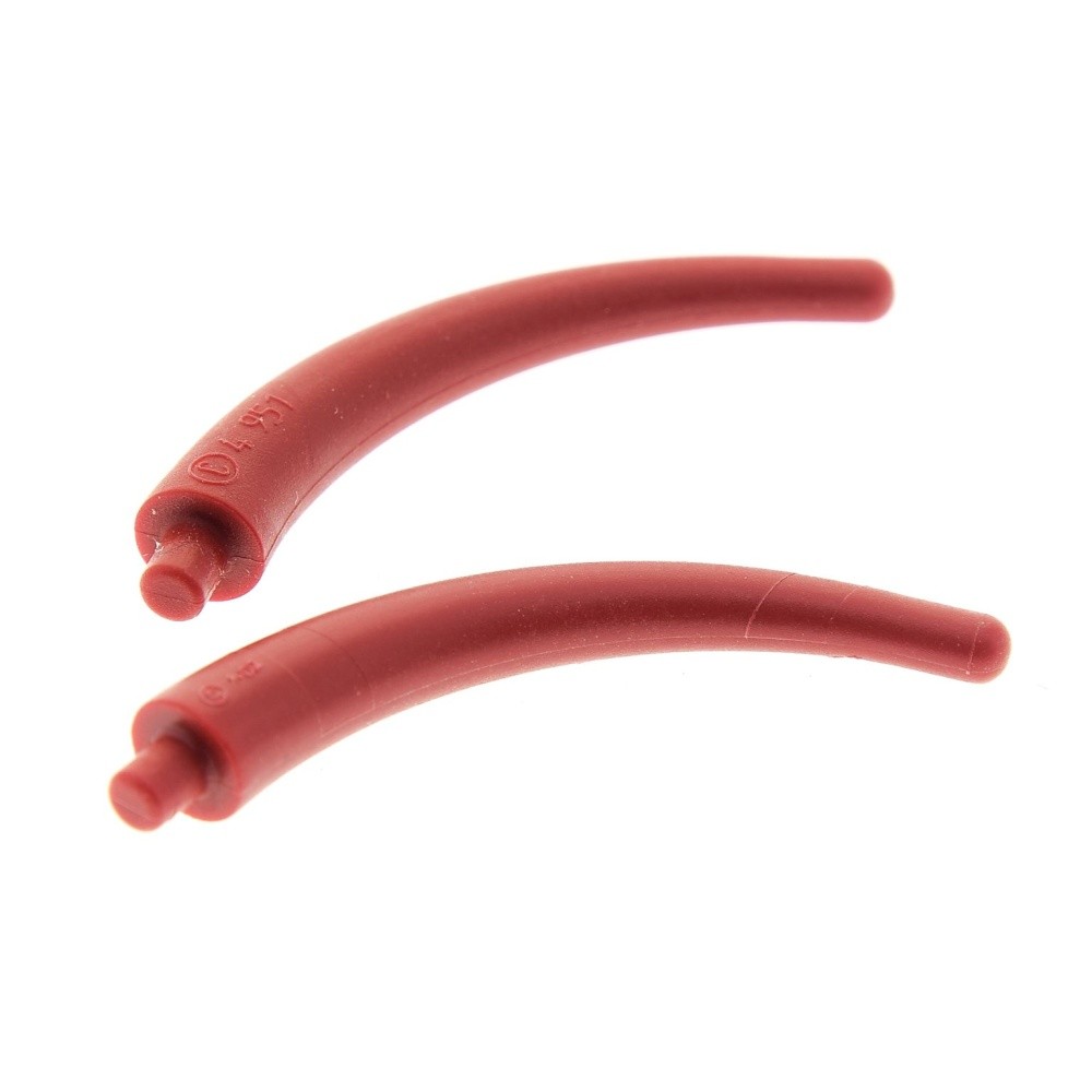 2x Lego Animal Dinosaur Tail End Dark Red Dragon Tip 4541384 40379