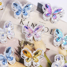 10 Pack Rhinestone Focal Beads for Beadable Pens Crystal Loose Large Spacer B...