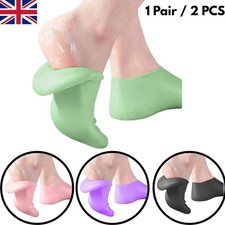 2pcs Silicone Foot Care Socks Moisturizing Gel Socks Elastic Cracked Skin Care
