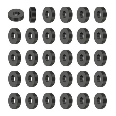 30 Pcs 0.2''ID x 0.5''OD x 0.1''T Multi Purpose Rubber Spacer