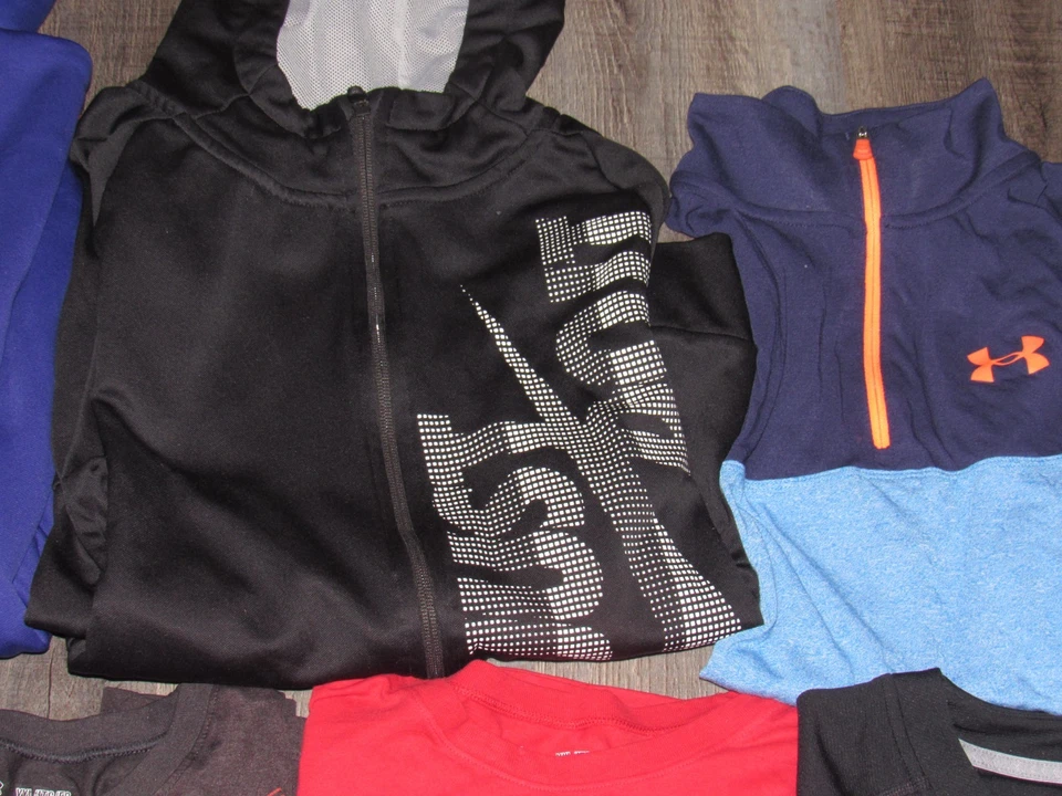 Todo UNDER ARMOUR ADIDAS NIKE Lote Camisas Pantalones Cortos Sudaderas Niños XL 18 Foto 4 de 4