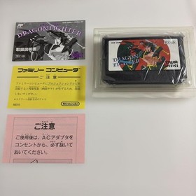Dragon Fighter Famicom FC Untested Box Wear Japan