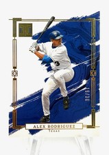 2024 Panini Impeccable Alex Rodriguez GOLD HOLO 19/30 #47 Rangers SSP