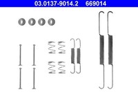 ATE ZubehöRsatz Bremsbacken Hinten Opel 03.0137-9014.2