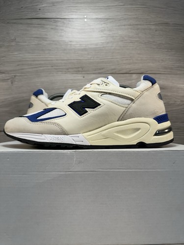 New Balance Teddy Santis x 990v2 Made in USA White Blue - Size 9