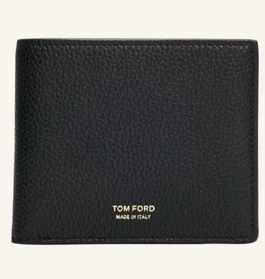 Tom Ford — TOM FORD Men's T Line Grained Leather Bifold Wallet