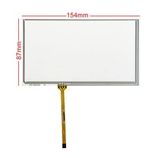 6.2 inch 154 87mm for Car DVD Navigation 4 wire Resistive Touch Screen