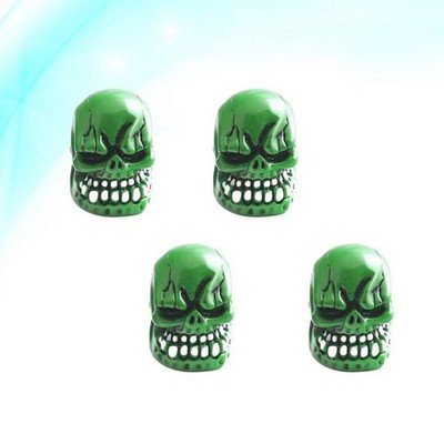  4 stücke Kreative Ghost Head Shaped Automobile Motorrad Motorrad Reifen