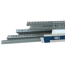 Iboco T1-1010G 1"x1" Open Slot Wire Duct with Covers — 45 ft, New