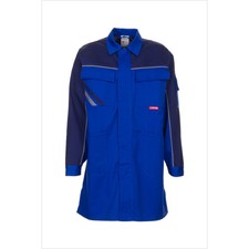 Planam  Highline Berufsmantel kornblau/marine/zink Gr. 63, 2350063