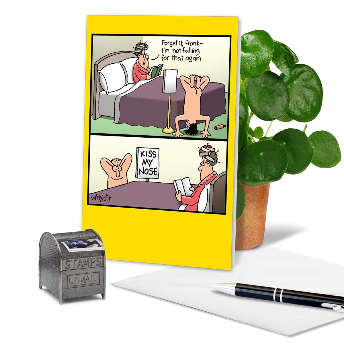 Lustige Geburtstagskarte Für Die Ehefrau – „Happy Birthday To A Special Wife“ | Mit Umschlag, 12,7 X 17,8 Cm | NobleWorks Humor