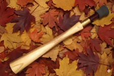 Turkey Trumpet Yelper Game Call Elm Wood Buffalo Horn Mouth Piece Ultra Slim