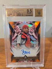 Yadier Molina auto 2018 Topps Finest Cornerstones BGS 9.5/10 Autograph #16/25...