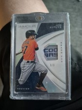 3/3 SUPER RARE! 2018 Immaculate Brand Logo JOSE ALTUVE  COOL BASE! 🔥  🔥 