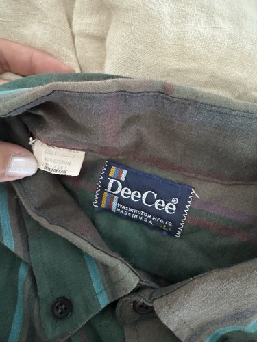 Vintage DeeCee Button Down Shirt Size Large - Picture 6 of 7