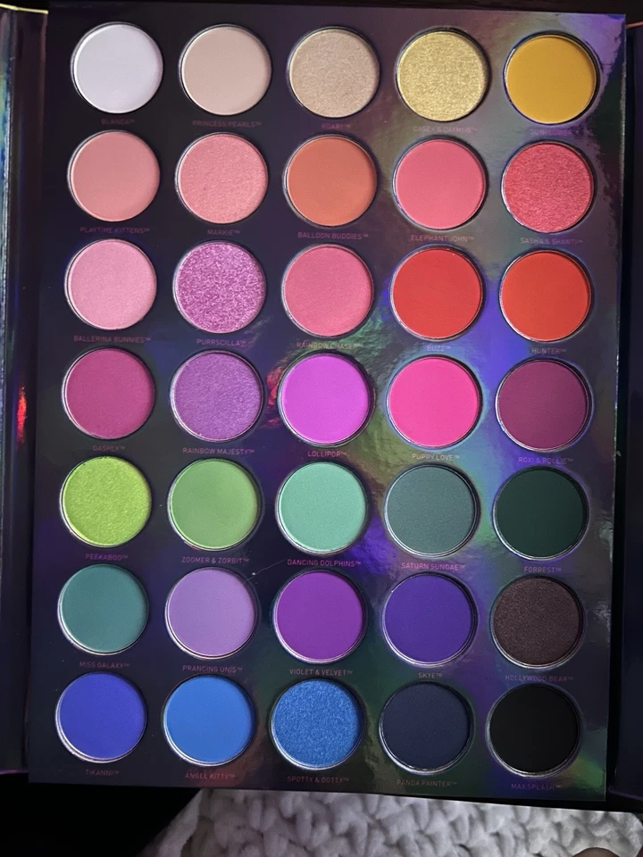 New Out of Box Morphe x Lisa Frank 35B Eyeshadow Palette - Image 2 of 4