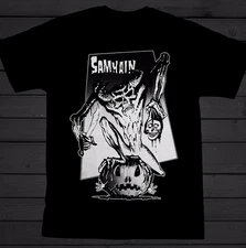 Vintage SAMHAIN American Rock Band T Shirt Classic Adult NZ030 FREE SHIPPING