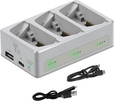 65W Two-Way Battery Charger with Storage Charge for DJI Flip