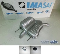 Imasaf ESD Auspuff Endtopf für Opel Vectra C+Gts Diesel 1.9+2.0+2.2+Anbauteile