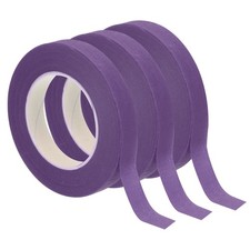 3pcs Floral Tape 1/2" x 30 Yard Flower Wrap Adhesive Tape for Wrapping, Purple