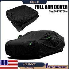 Outdoor Car Cover For Buick Skylark Dust Sun Waterproof All Weather Protection
