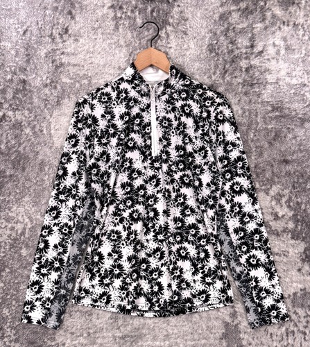 Chemisier Femme - GZBJS - Imprimé - Manches Longues - Col V - Confortable - Taille EU - Blanc Blanc - Prêt-à-Porter