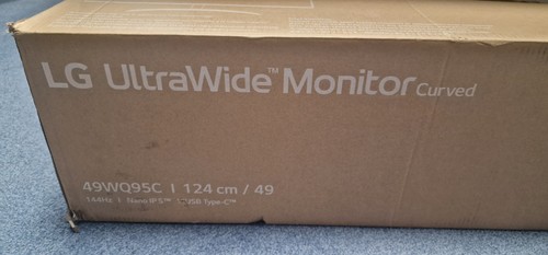 LG 49WQ95C-W 49" Ultrawide Curved Monitor funktionstüchtig verpackt - Bild 20 von 21