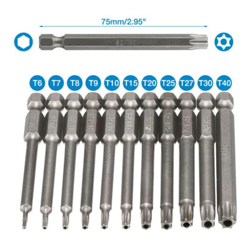 Screwdriver Bit Magnetic Head Screw Driver Bit 1/4Inch Hex Screwdriver Hand Tool - Image 4 of 4