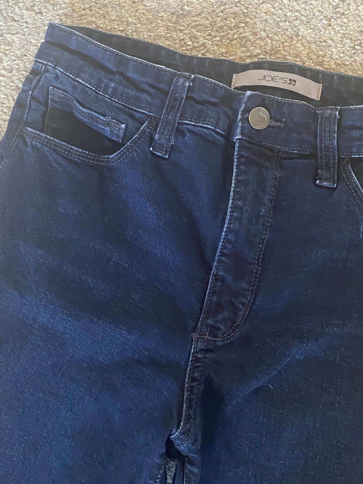 JOE'S Womens High Rise FlareLeg Jeans Size 29 VELES Wash Dark Blue eBay