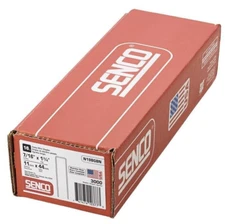 Heavy Wire Staples 7/16" W x 1-3/4" L 16Ga Stainless Steel 3000-PK SENCO N19BGBN