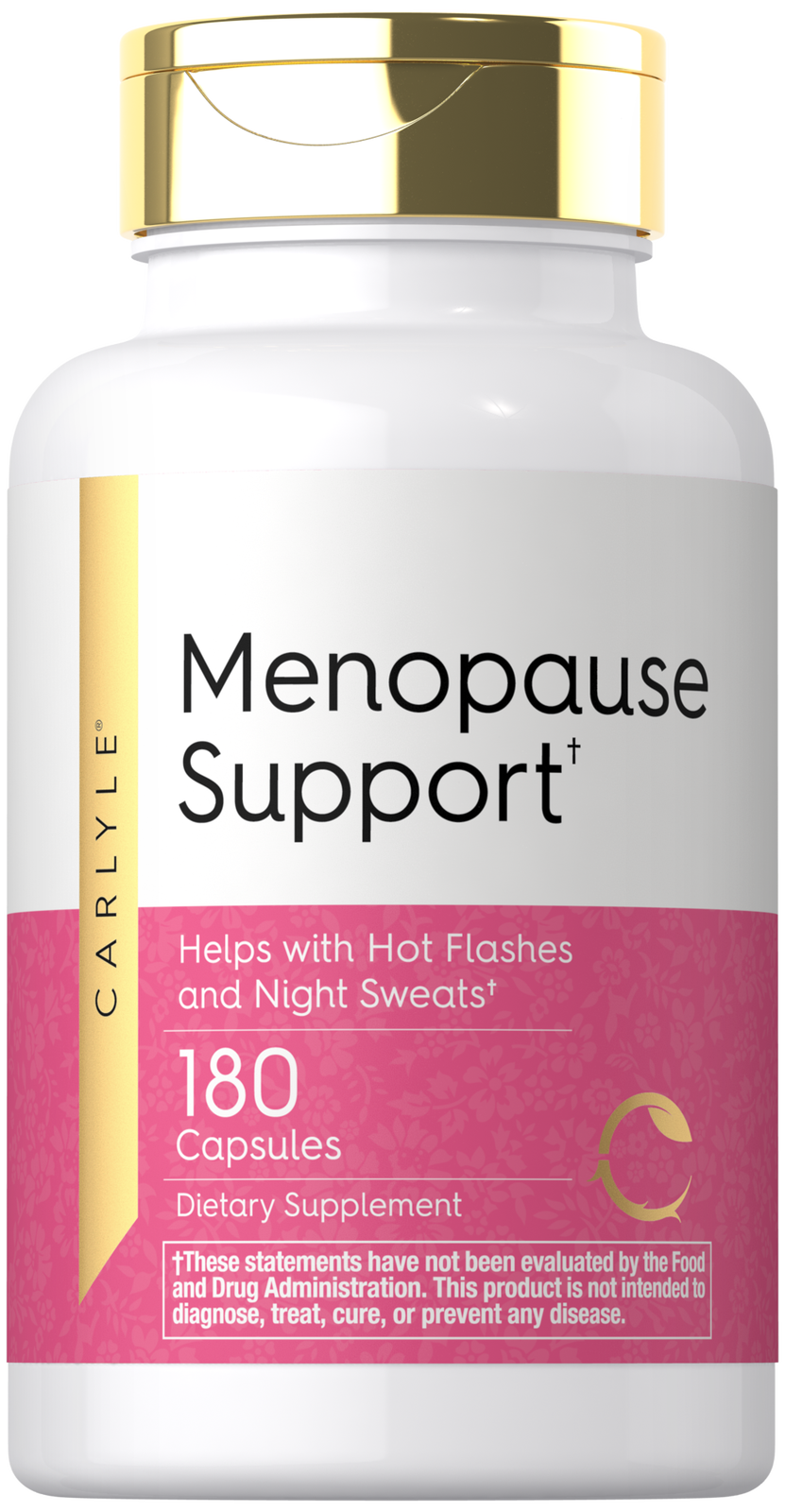 Menopause Support | 180 Capsules | Helps Hot Flashes & Night Sweats | by Carlyle