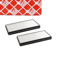 febi 22069 Innenraumfilter Pollenfilter Satz FüR BMW 5Er E60 E61 6Er E63 E64